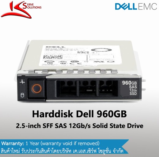 Dell SAS 960GB 12G 2.5